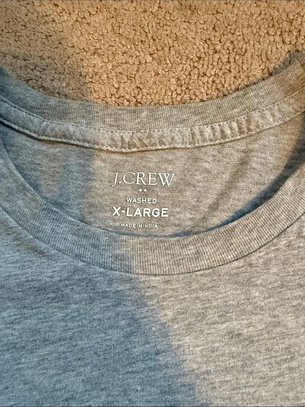 J. Crew Men's Crew Neck T-Shirt - Heather Gray